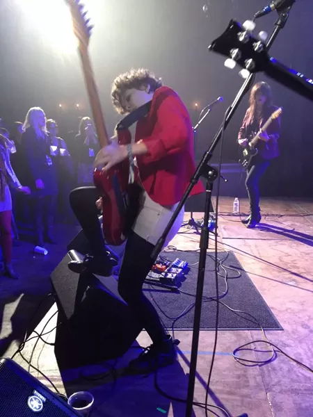 Jessi at the K of C Hall at this year's Savannah Stopover. Photo by Jim Morekis