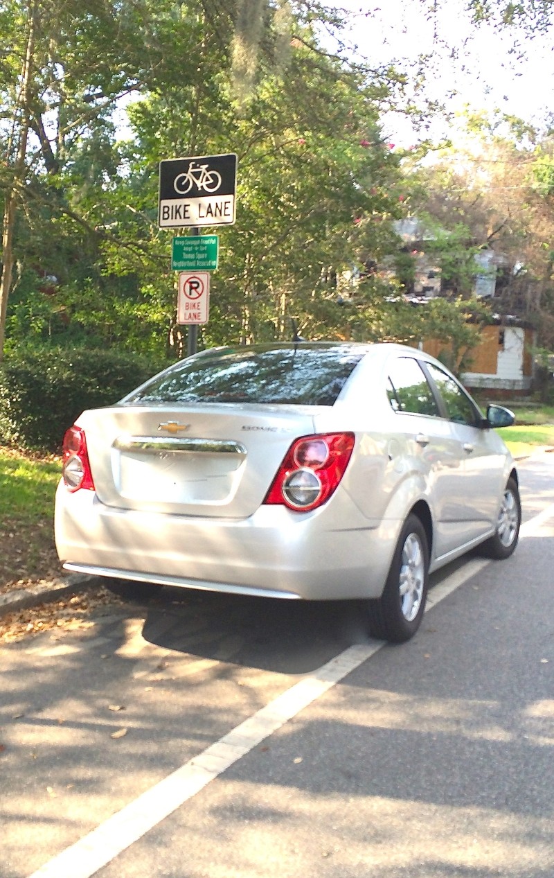 Seriously, don&rsquo;t park in bike lanes. Not cool, not cool at all.