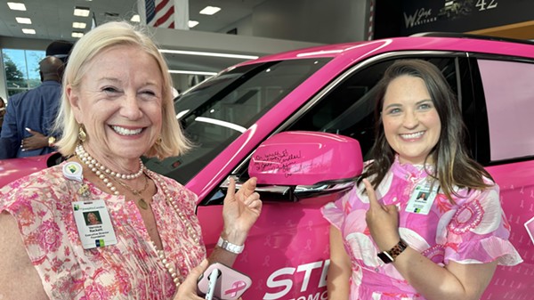 Step One Automotive Group and Community Partner St. Joseph’s Candler Telfair Mammography Fund Unveil Pink Grand Cherokee L for Drive Out Breast Cancer Campaign