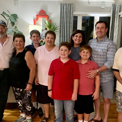 The Ganem-Poppells, a local Savannah family, featured on ‘Family Dinner’ with Andrew Zimmern
