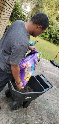 Gardening is one of the many activities residents partake in on a regular basis that have been sidelined as a result of COVID-19.