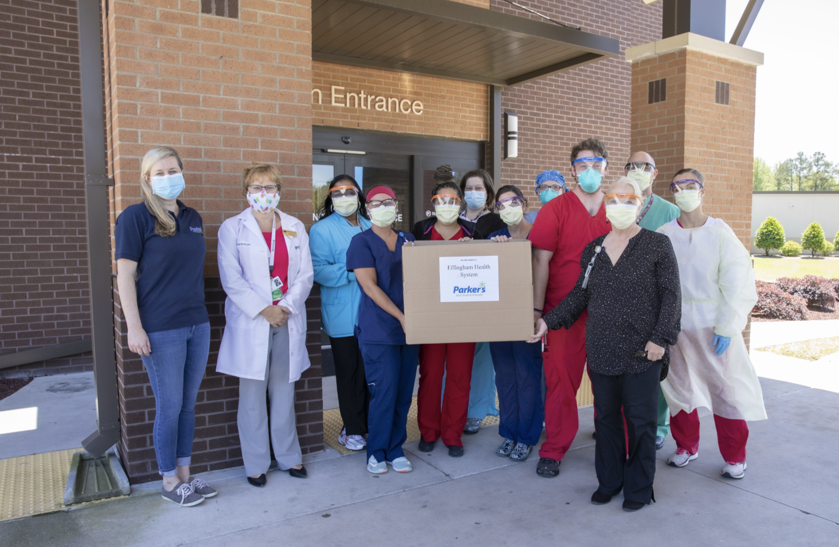 Parker's recently donated more than 7,000 masks to frontline COVID-19 healthcare providers throughout coastal Georgia and South Carolina.