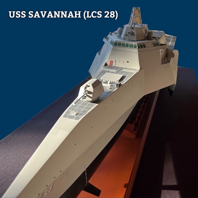 Ships of the Sea Maritime Museum welcomes new model of the USS Savannah
