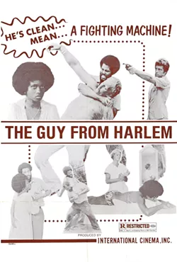 JIM REED SAYS: ‘Since I’m a big fan of vintage blaxploitation, I chose 1977’s THE GUY FROM HARLEM, because it is without a doubt the most enjoyable so-bad-it’s-good example of that genre I have ever come across. The plot doesn’t matter. All that’s important is that it’s jaw-droppingly inept yet still holds your attention. It’s filled with clumsy fistfights, shoddy camerawork, D-grade funk music and polyester bell-bottomed leisure suits. Oh, and some marginally attractive naked people.’