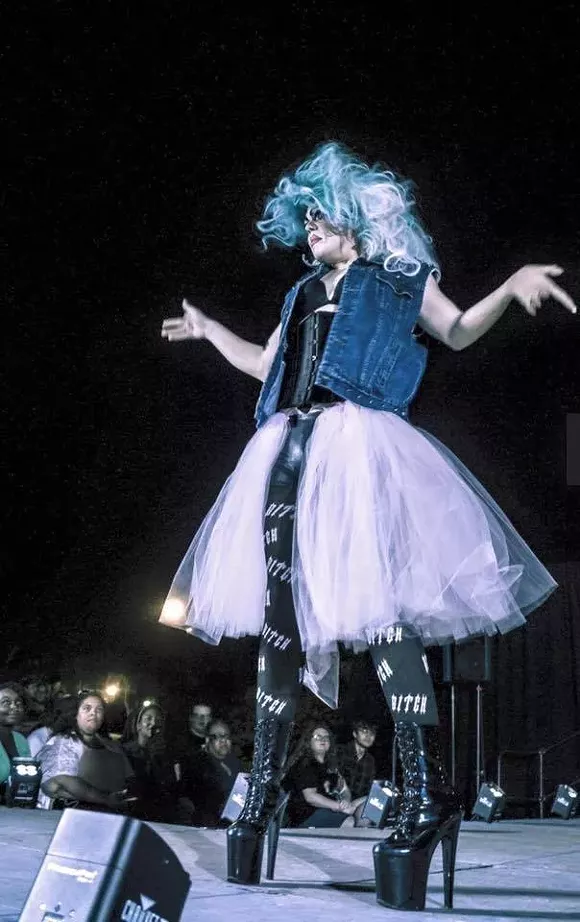 Armstrong State University hosted its first drag show last spring and it was divine. - PHOTO COURTESY OF ARMSTRONG GSA