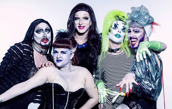 The House of Gunt and Savannah Sweet Tease Burlesque Revue teamed up for Disney Whirled, a co-production with dates at Ampersand and The Jinx. - MATT SLADE
