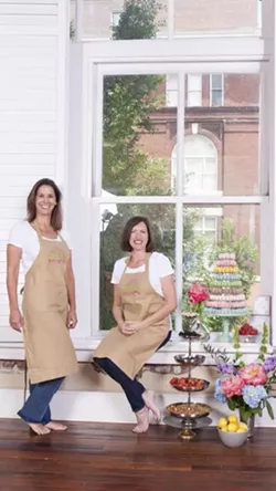 Amy Shippy (left) and Laura Hale (right) are best friends and owners of Marché de Macarons. - PHOTO BY KRISZTIAN LONYAI