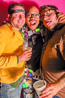 Members of Jeff Two-Names and The Born Agains at 2015’s ‘80s-themed edition. - PHOTO BY PETERSON WORRELL