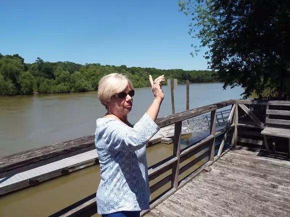 Retired teacher Peggy Riggins of Jesup led a year-long fight to keep more coal ash from coming to the Altamaha River watershed.