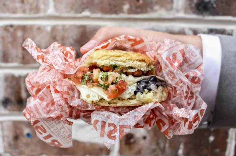 Rise Biscuits Donuts: Award-winning made-from-scratch biscuit sandwiches and house-made donuts are their specialties