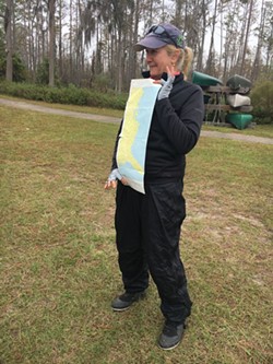 Naturalist, filmmaker and aquanaut Cathy Sakas has been leading trips into the Okefenokee for over 40 years.