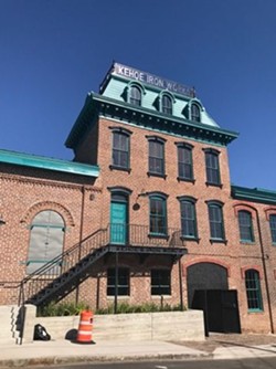 The restored Kehoe Iron Works building. - PHOTO BY KEVIN F. ROSE