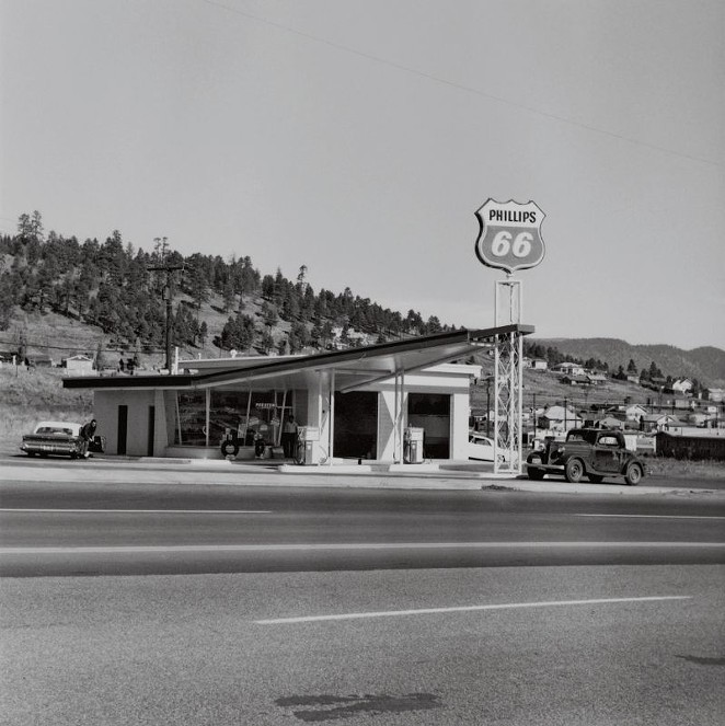 Ed Ruscha, Phillips 66, Flagstaff, Arizona, 1962