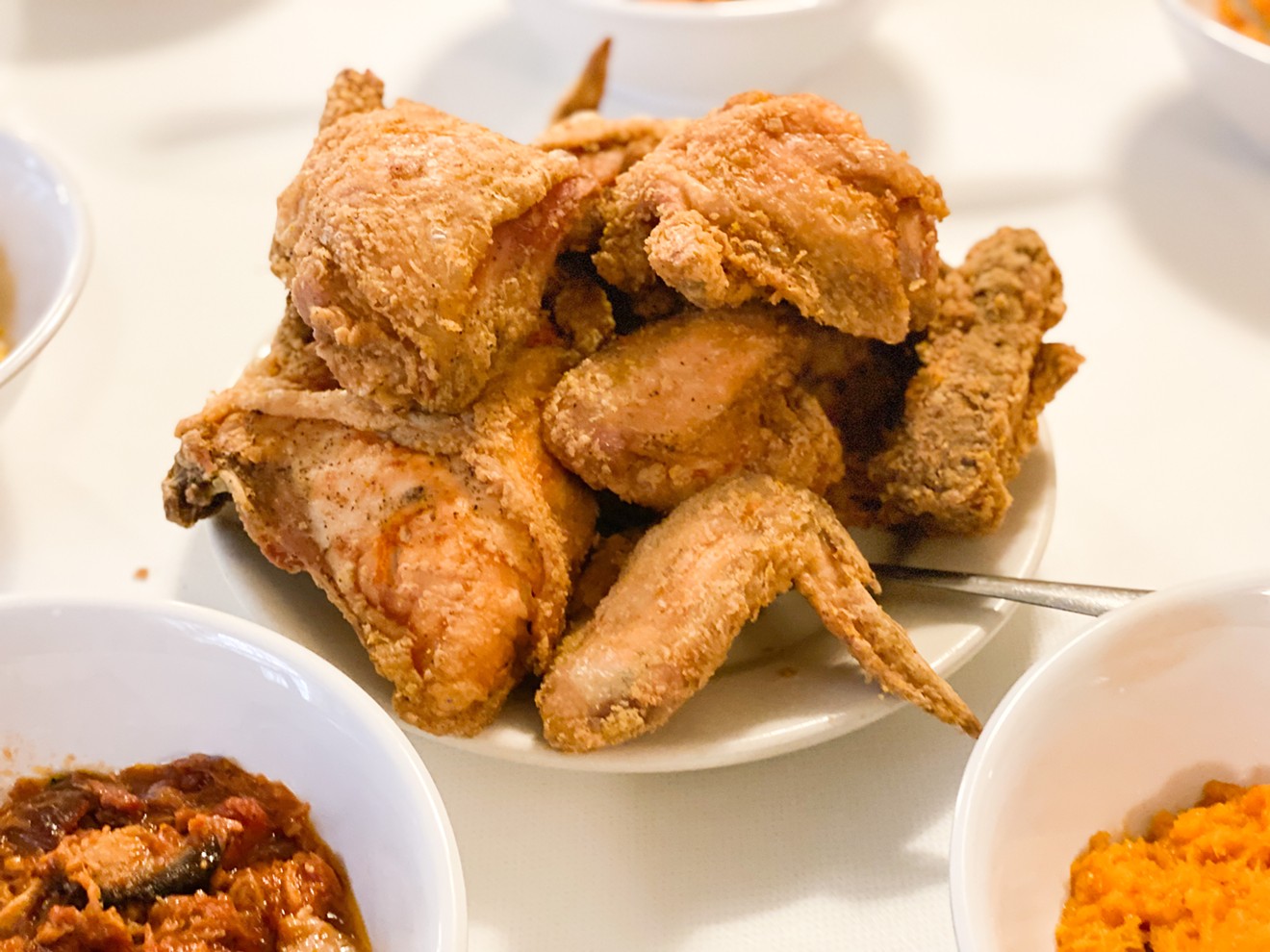 The famous fried chicken at Mrs. Wilkes' Dining Room is back on the table.