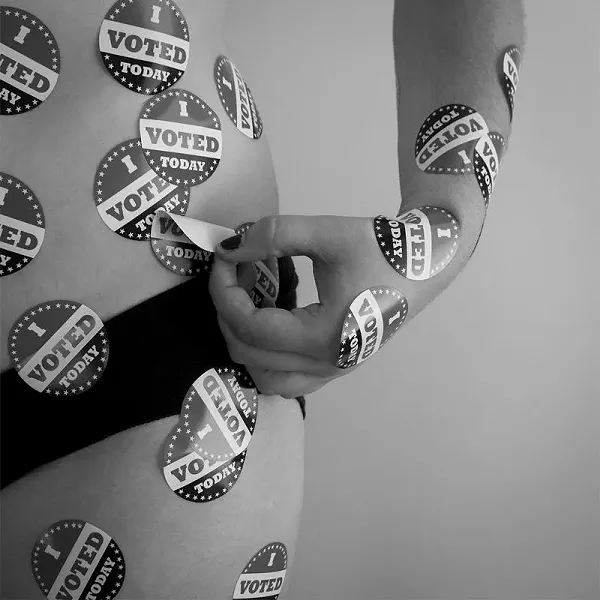 Susanna Deal, "I Voted Today."