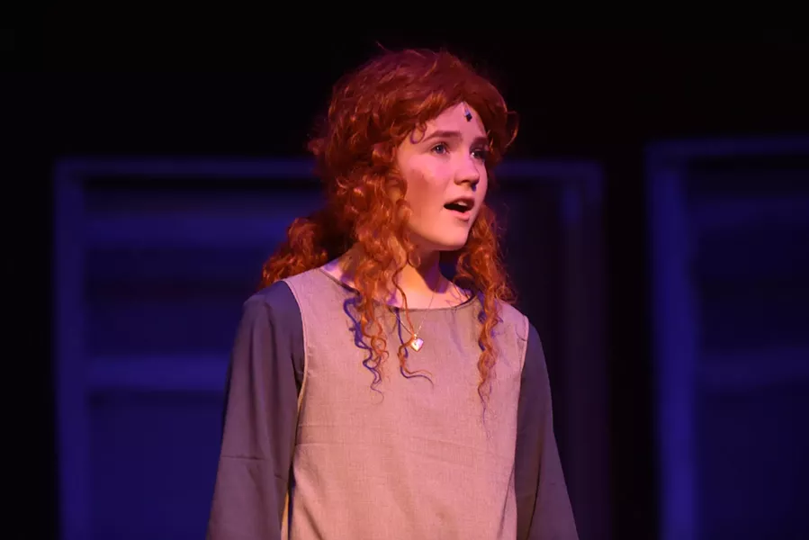 Molly Bass as Annie - SHANNON ZALLER