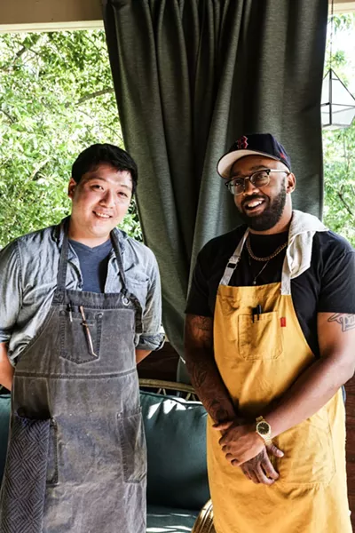 Chef Evan Bruen and Chef Jared Jackson.