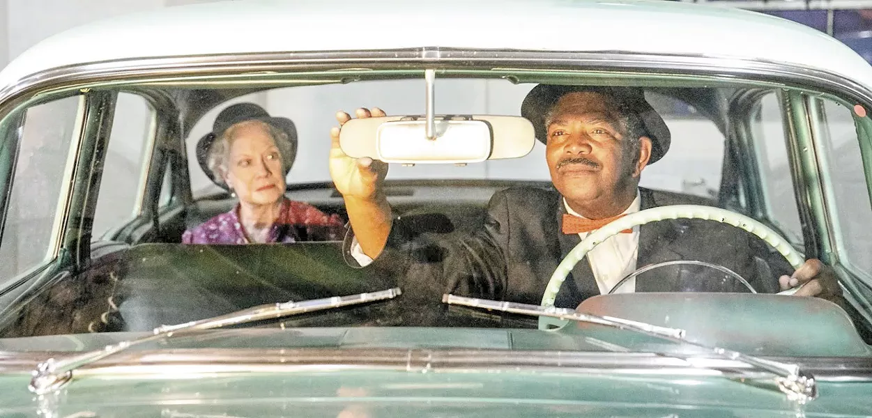 Patricia Miller and Patric Robinson in a scene from Savannah Rep’s ‘Driving Miss Daisy.’ - PHOTO BY MEGAN JONES