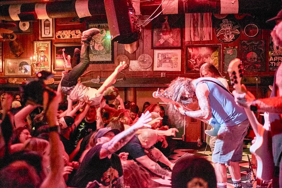 Every Time I Die at the Jinx. Photo by Andrew Von Goellner.