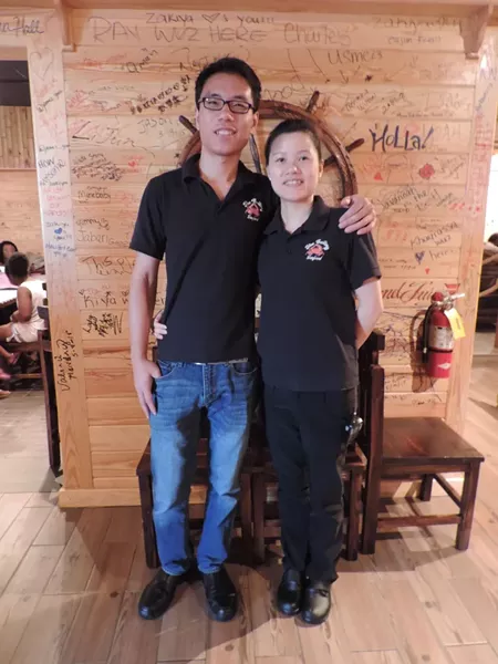 Johnny and Ivy Zhang, owners