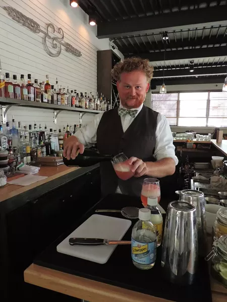 Bartender Andrew Ripley