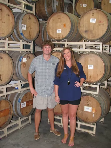 Smith Mathews and Carly Wiggins of Southbound Brewing