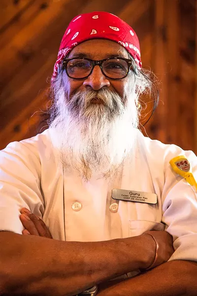 Sudershan Kelam, but everyone calls him Chef Guru. - PHOTO BY JON WAITS