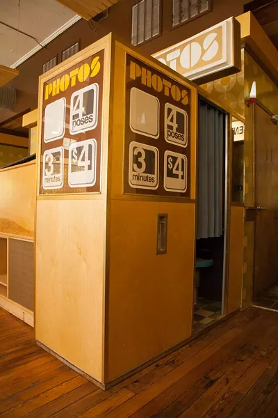 Snap a photo in an authentic vintage photo booth as a keepsake. - JON WAITS | @JWAITSPHOTO