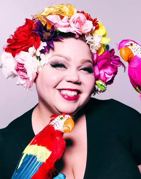 Rita D’LaVane as The Enchanted Tiki Room. - MATT SLADE