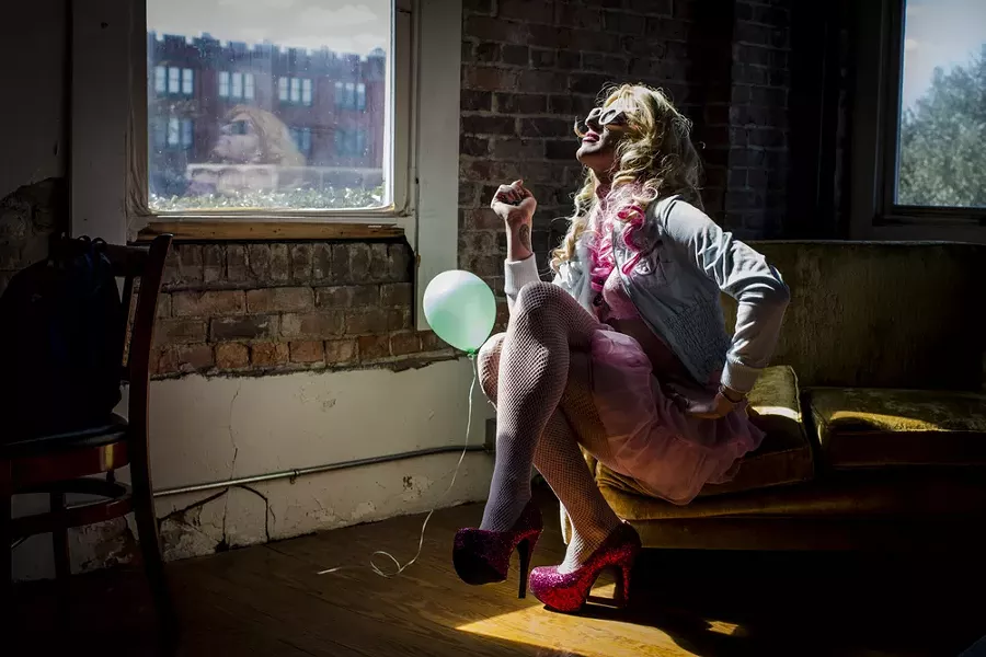 The House of Gunt's Rachel Fauxrelle upstairs in Ampersand. - MARIAN CARRASQUERO