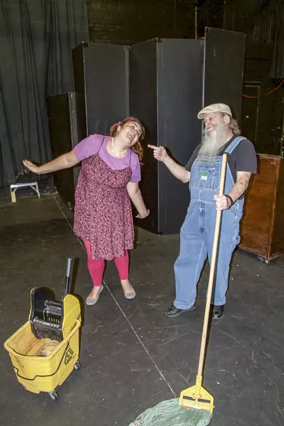 Vanessa Stipkovits and Tom Kelly. - CHRIS SOUCY