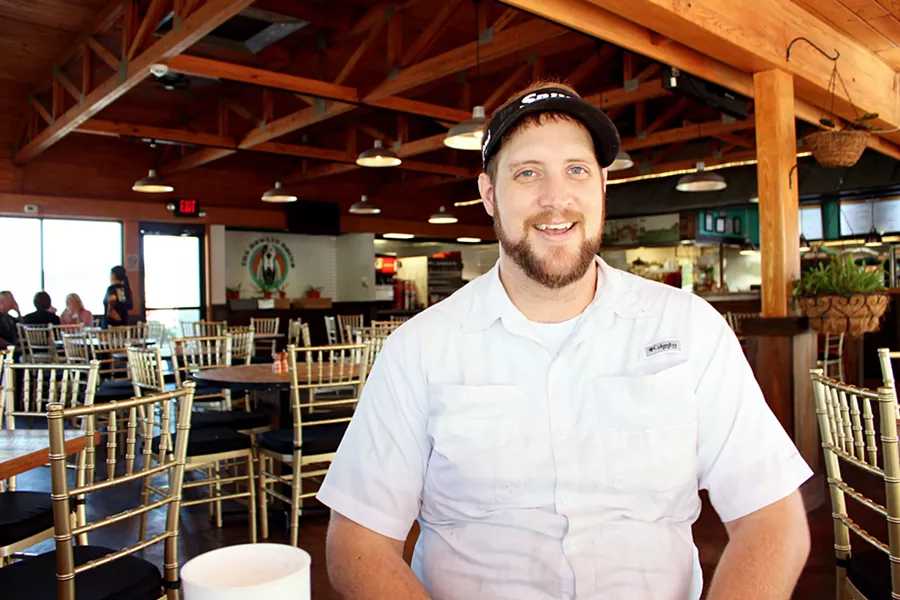 Kirk Blaine is the owner and executive chef of The Howlin Hound.