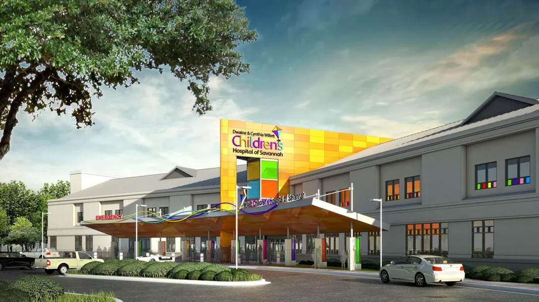 Artist's rendering of the proposed free-standing children's hospital. - IMAGE COURTESY MEMORIAL HEALTH