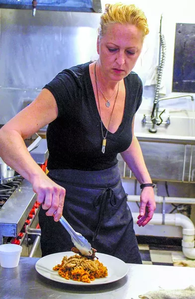Sky Hoyt is an expert in Spanish cuisine and integrates into the Fork & Dagger fare.