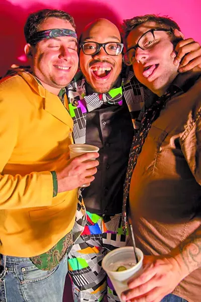 Members of Jeff Two-Names and The Born Agains at 2015’s ‘80s-themed edition. - PHOTO BY PETERSON WORRELL