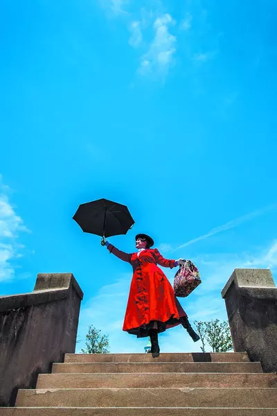Laura Keena Wild is the eponymous nanny. - PHOTO BY GEOFF L. JOHNSON