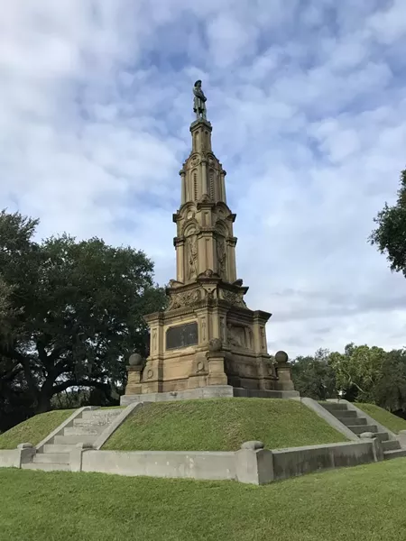 The Confederate Monument in Forsyth Park. - PHOTO BY BRANDON BLATCHER