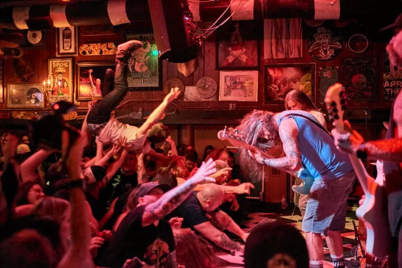 Every Time I Die at the Jinx. - PHOTO BY TOM CARTMEL