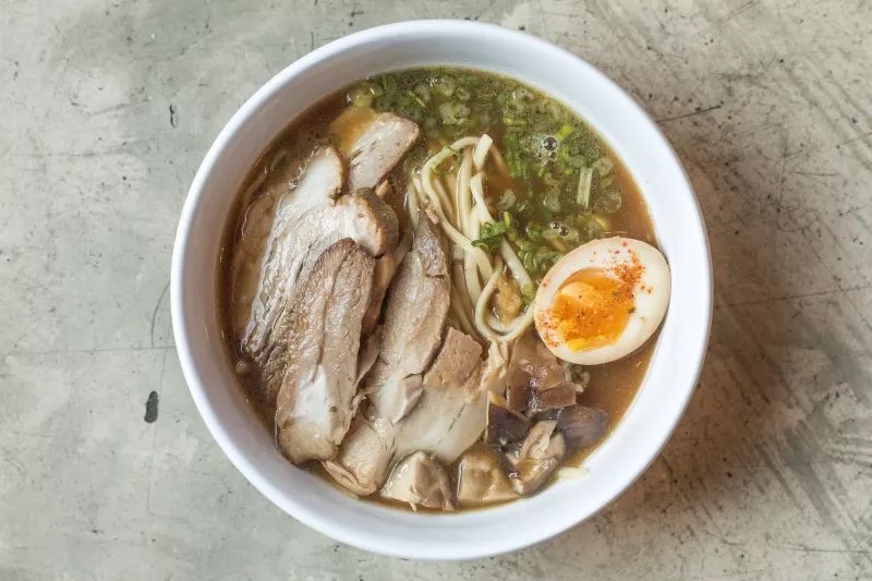 The 'classic' pork ramen.