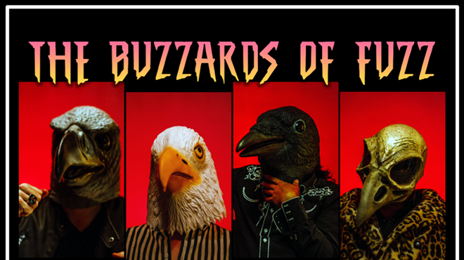 The Buzzards of Fuzz, Space Coke, The Pinx, Pink Peaugeot at El Rocko