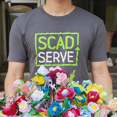 FLOWERS FROM THE HEART:  SCAD students spread joy for Mother's Day