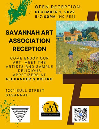 Savannah Art Association Reception at Alexander's Bistro