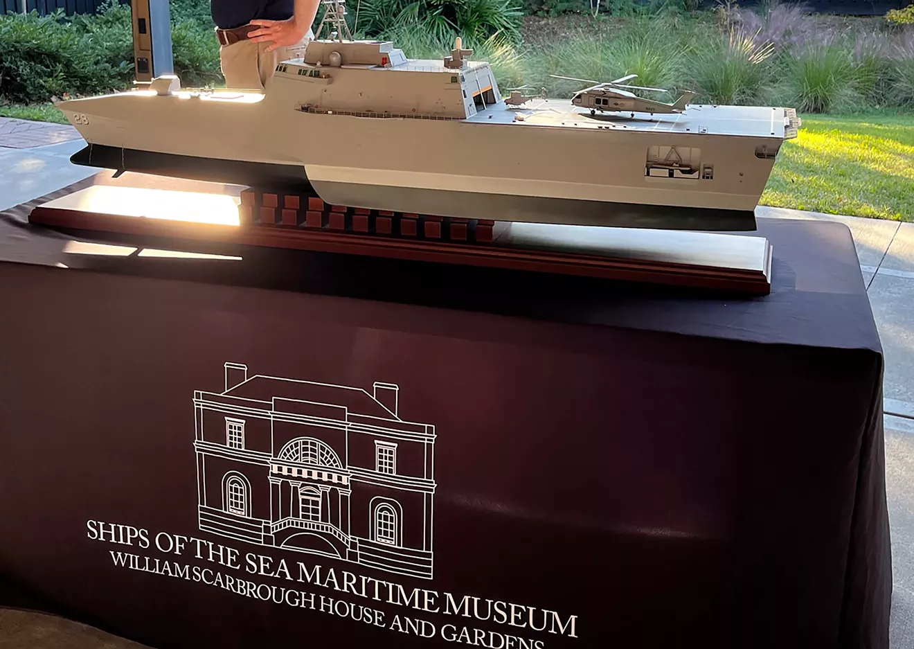 Ships of the Sea Maritime Museum welcomes new model of the USS Savannah - Vimarsana News