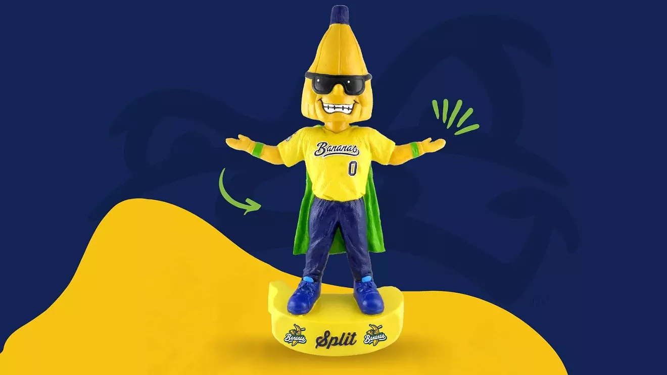 Savannah Bananas' mascot 'SPLIT' gets his own official bobblehead - Vimarsana News