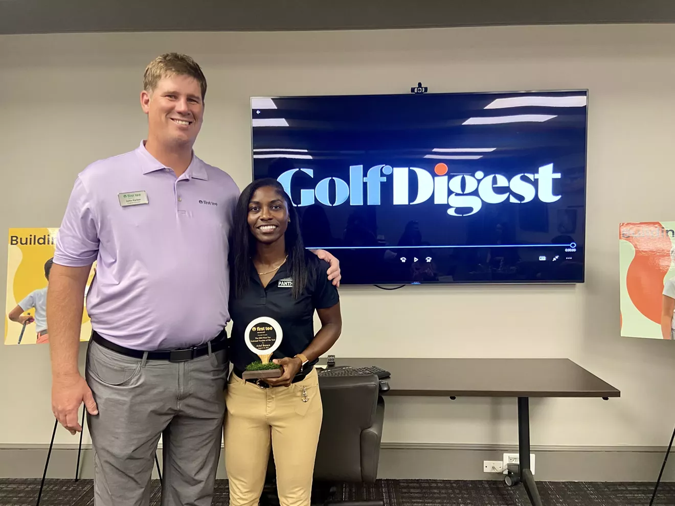 Local teacher Ariel Brown named 2023 First Tee National Teacher of the Year - Vimarsana News