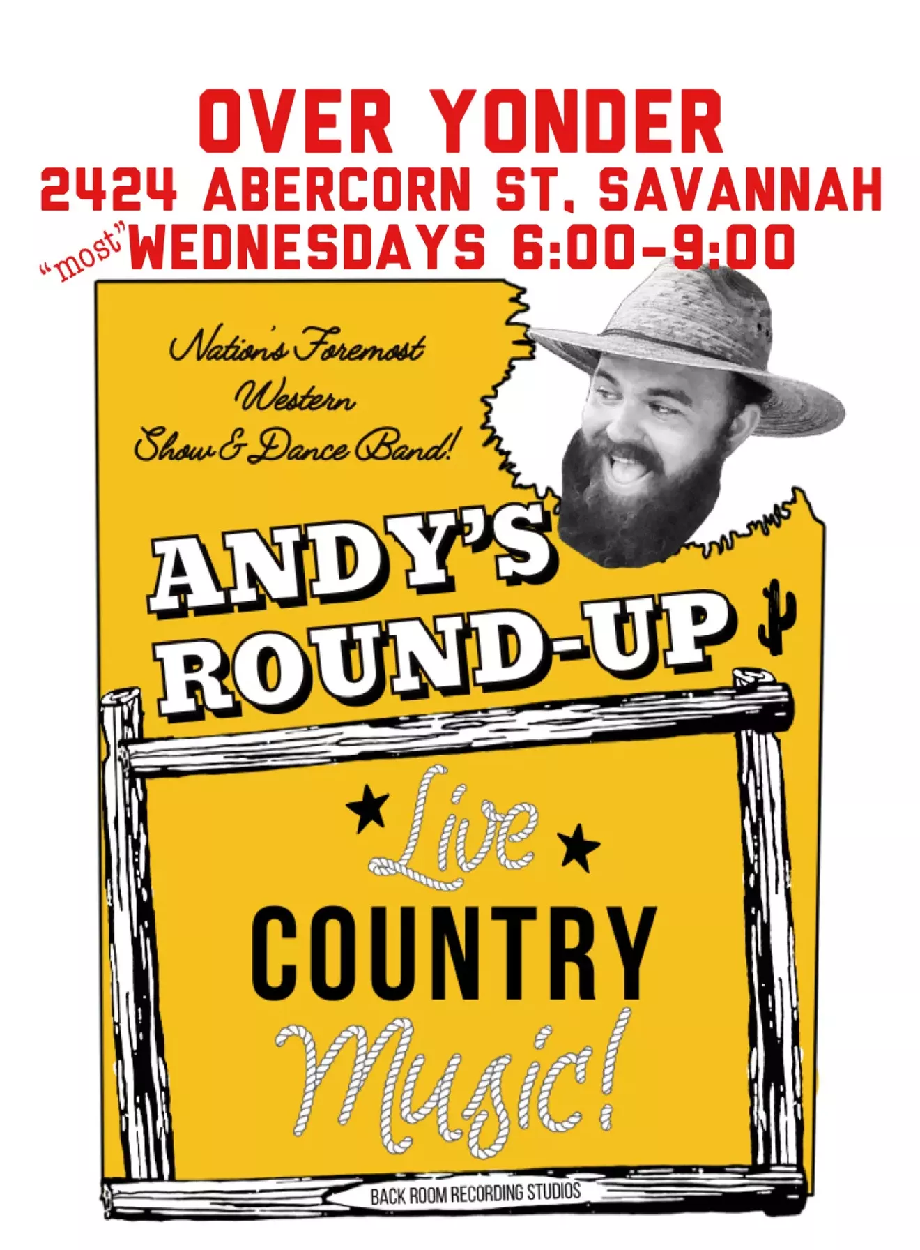 Andy's Round-Up | Over Yonder | Live Music | Savannah News, Events, Restaurants, Music - Vimarsana News