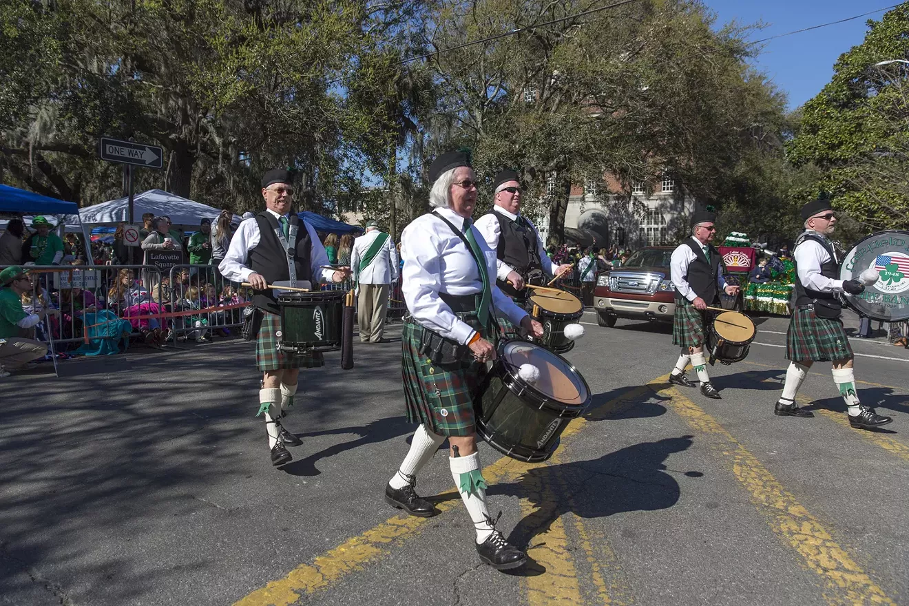 savannah st patricks day parade live