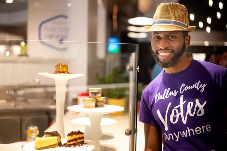 Valéry Jean-Bart of Val’s Cheesecakes has struggled to not only maintain a full staff, but also a full stock of goods. - MIKE BROOKS