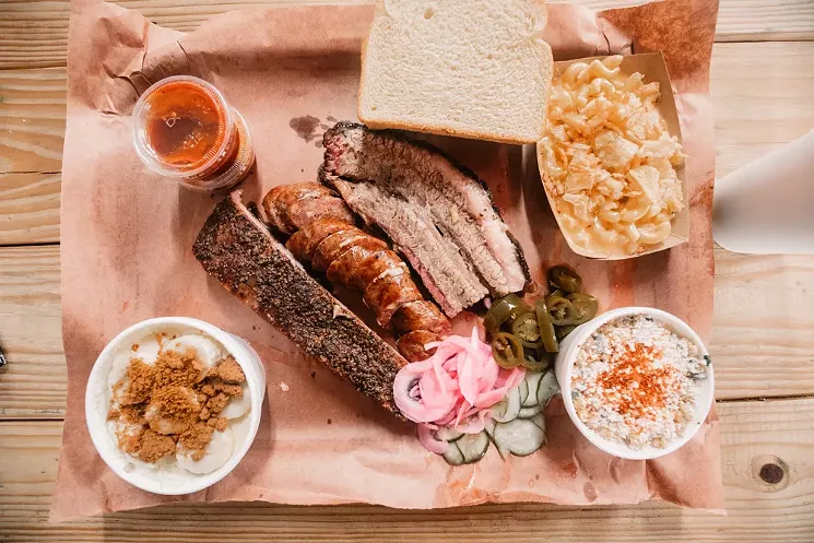 You may spend a little more time in line at Helberg Barbecue, but this is how barbecue is meant to be. - CHRIS WOLFGANG