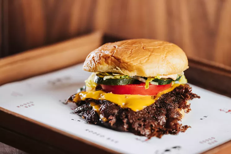 Smash burgers will be on the menu in the Rodeo Bar.  - KATHY TRAN